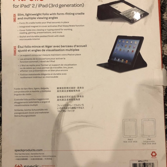 FIT FOLIO for iPad 2 / iPad 3rd gen - Picture 2 of 2